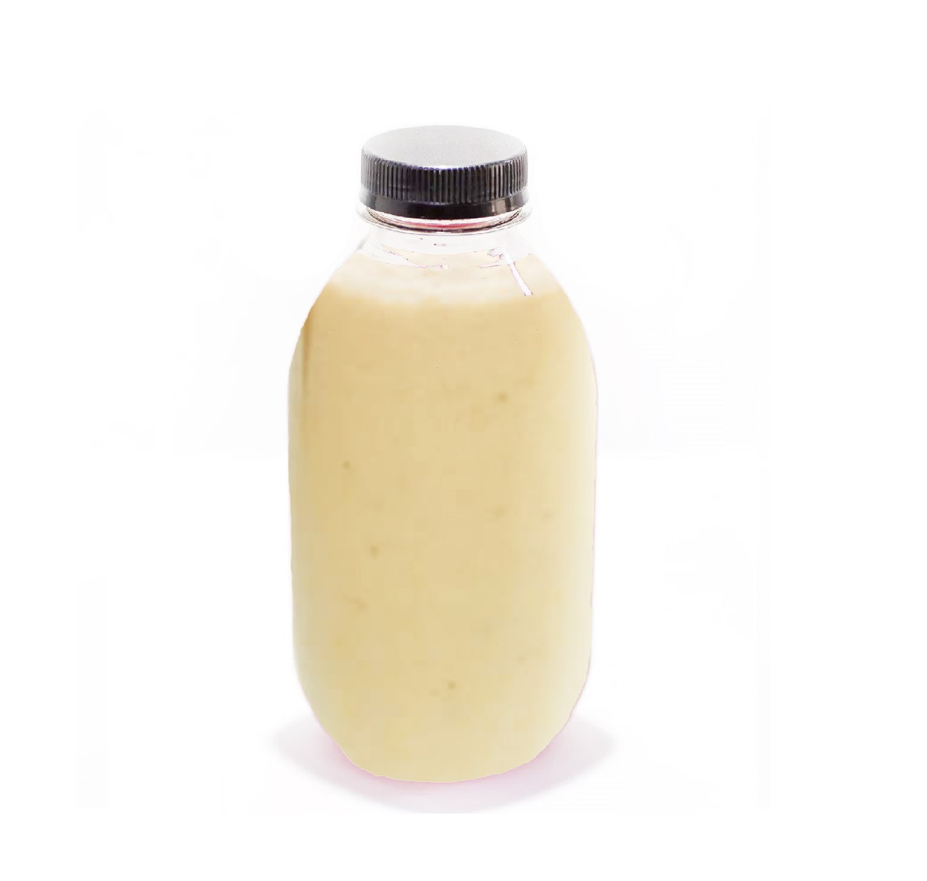 Молочный коктейль карамельно банановый